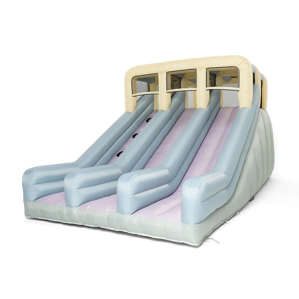 PLAYSMOL Double Slide, Inflatable Dual Slide Bounce House for Toddlers & Kids, Outdoor Blow Up Sl... | Amazon (US)