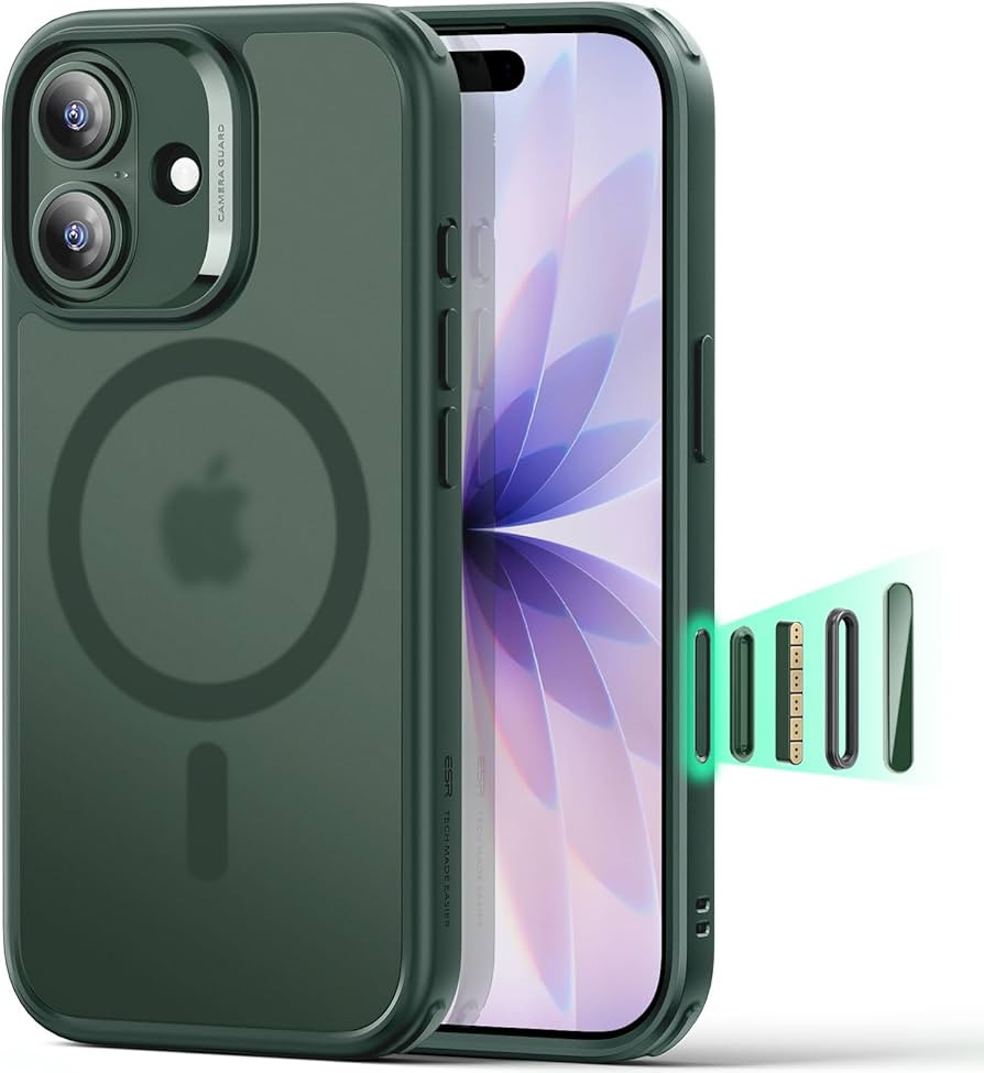 ESR for iPhone 17 Case, Camera Control, Compatible with MagSafe, Shockproof Military-Grade Protec... | Amazon (US)