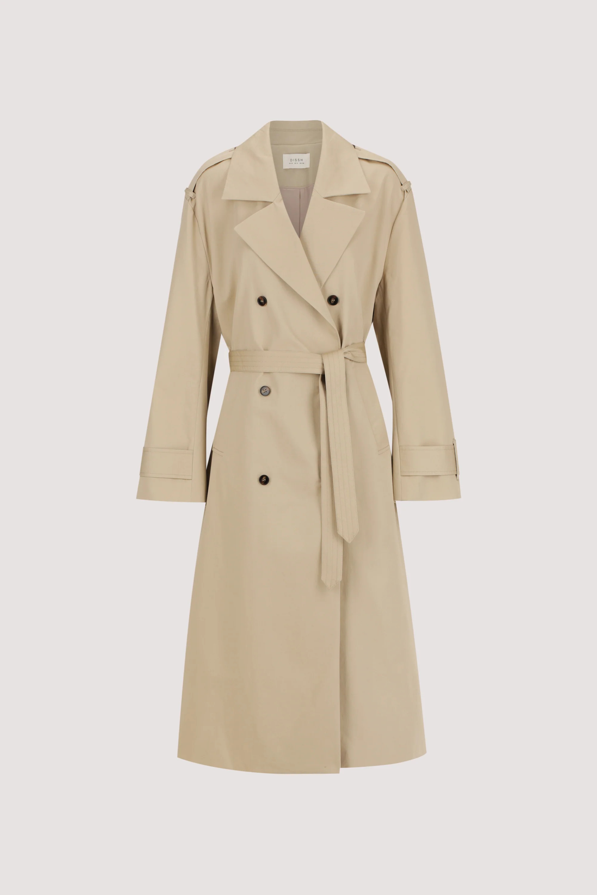GABRIEL NATURAL TRENCH COAT | DISSH
