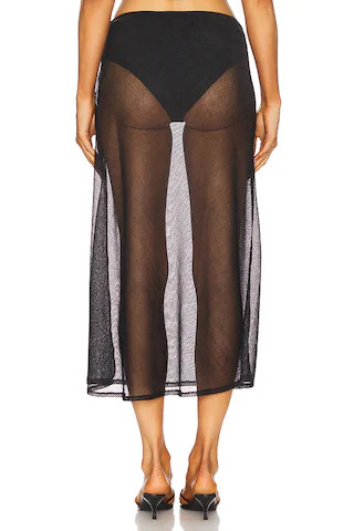 Lily Skirt in Black | Revolve Clothing (Global)