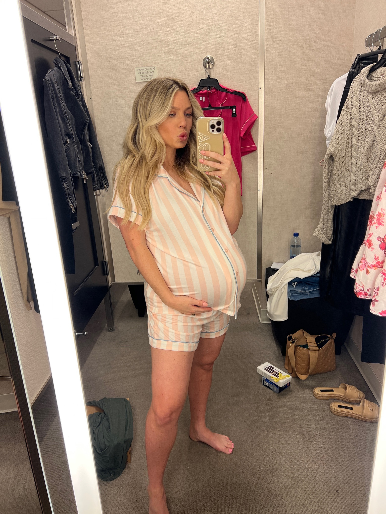 Nordstrom Anniversary Pjs! Wearing a size small. I love how lightweight these are! Perfect for the hospital too

#LTKunder50 #LTKxNSale #LTKunder100