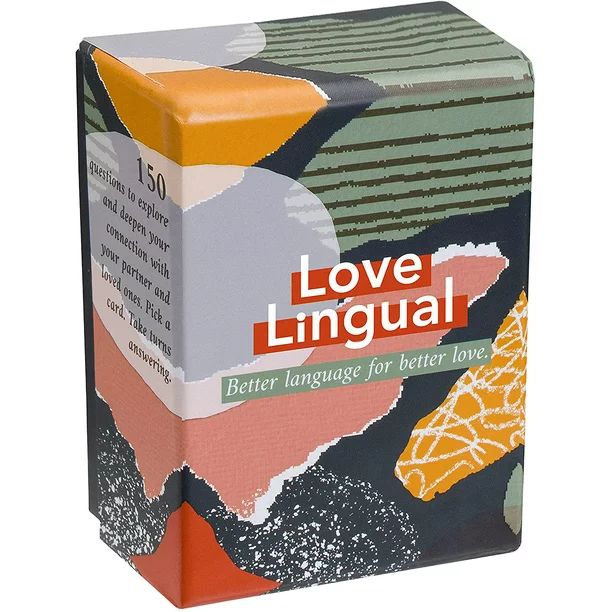 Love Lingual: Card Game - Better Language for Better Love - 150 Conversation Starter Questions fo... | Walmart (US)
