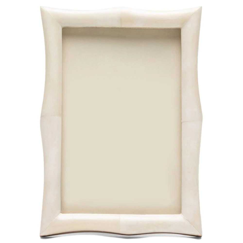 Pigeon And Poodle French Country Natural Bone Picture Frame - 4x6 | Kathy Kuo Home
