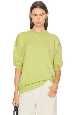 SEROYA Jacey Sweater in Green | FWRD 
