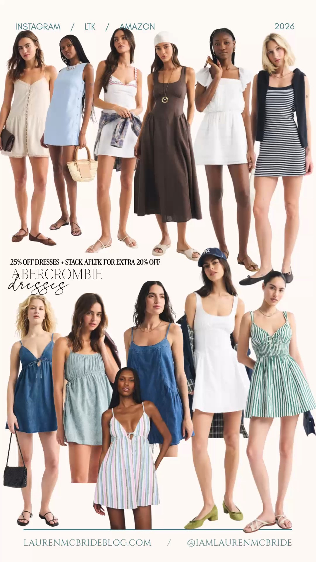 @abercrombie sale! 25% off dresses +!stack the code AFLTK for an extra 20% OFF 

Sundress, summer dress, Abercrombie sundress, Abercrombie dress, vacation outfit, beach look, resort style, halter dress, linen dress, warm weather fashion, Abercrombie sale, dress sale, summer style, effortless outfit, women’s sundress

#LTKxAbercrombie #LTKootd #LTKSaleAlert