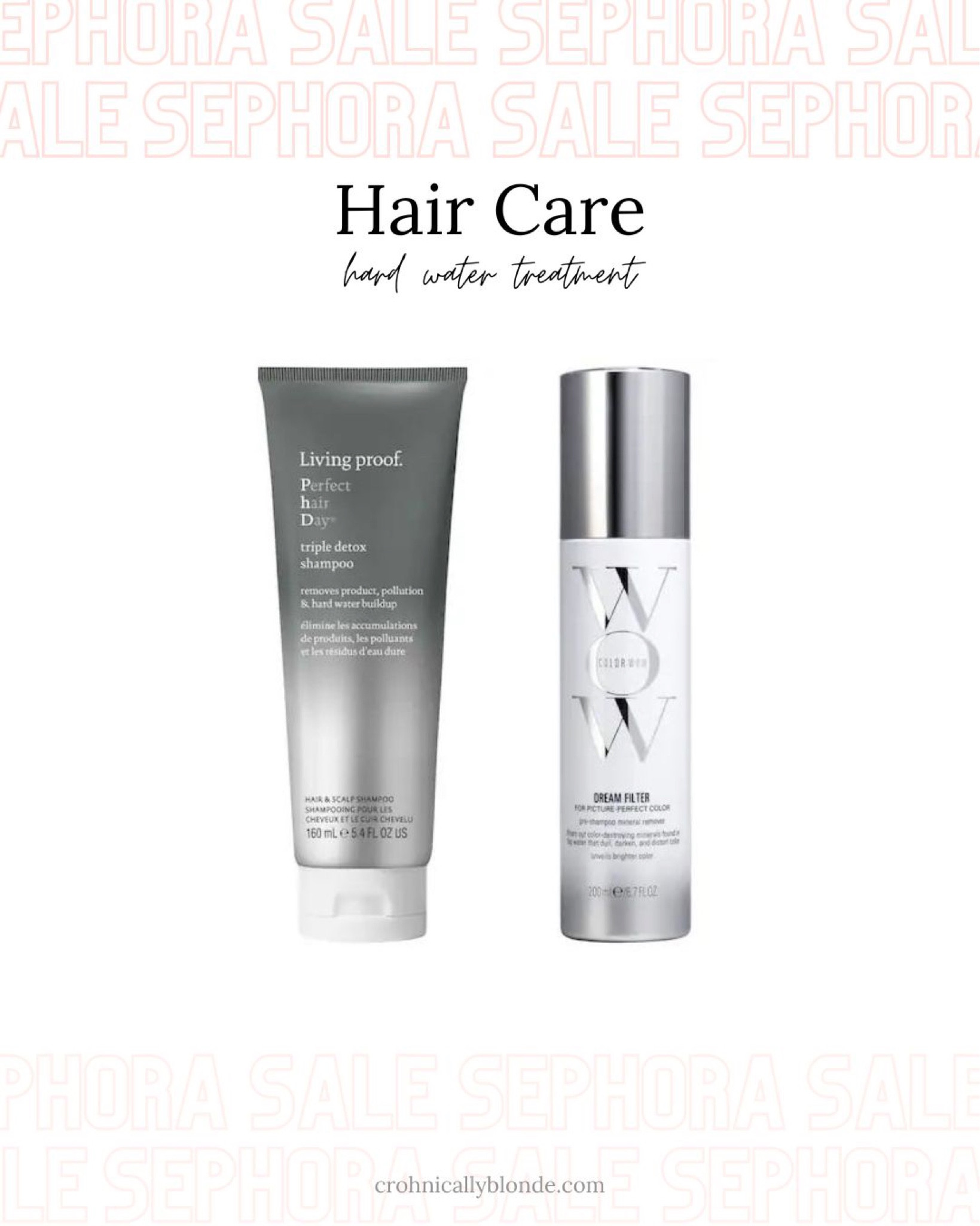 If you have well water/hard water 🚿 these products are must haves to keep your hair healthy and prevent mineral build up. Grab them from Sephora during this year’s sale ✨

#LTKbeauty #LTKsalealert #LTKBeautySale