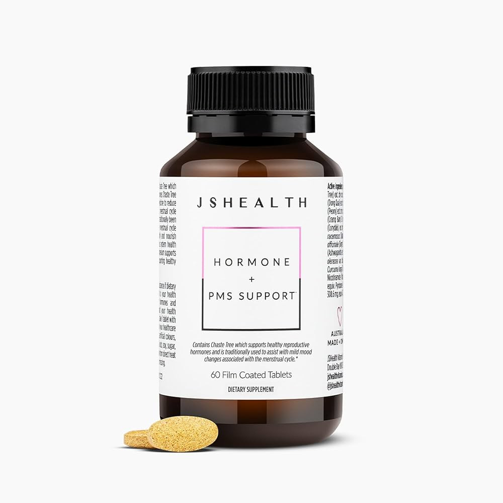 JSHealth Vitamins Hormone Balance for Women and PMS Support Supplement - Premenstrual Symptom Rel... | Amazon (US)