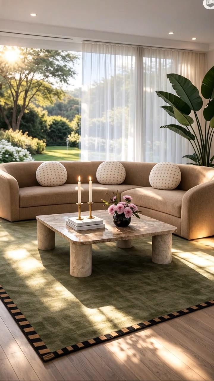 A beautifully designed living room has a way of making you slow down. Soft morning light filtering through sheer drapes, a curved sectional that invites you to sink in, fresh flowers on the coffee table, and layers of natural textures create a space that feels both elegant and incredibly relaxing.

Fourth of July Sale is going strong now. If you’ve been thinking about refreshing your living room, this is a great time to shop timeless favorites—from a curved sectional and sculptural coffee table to a cozy area rug, airy drapes, textured pillows, and beautiful florals.

Everything is linked in my LTK before the best deals are gone.

#LTKHome #FourthOfJulySale #LivingRoom #CurvedSectional #CoffeeTable #AreaRug #SheerDrapes #ThrowPillows #FlowerArrangement #ModernClassic #InteriorDesign #HomeDecor

#LTKdayinmylife #LTKHome #LTKSaleAlert