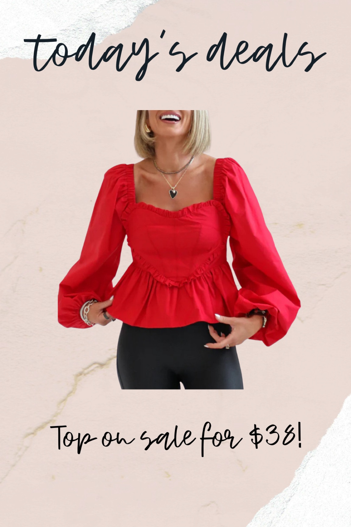 Valentine’s Day outfit, peplum top, vday outfit, red tops 

#LTKStyleTip #LTKSaleAlert #LTKFindsUnder50