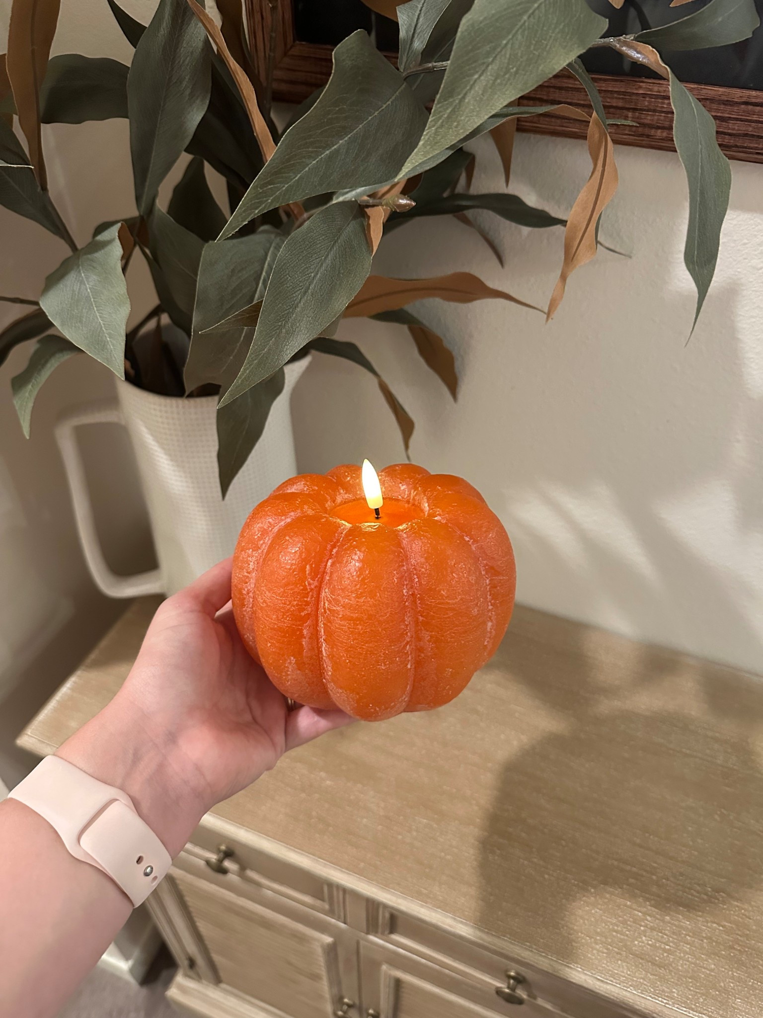 Viral PB pumpkin dupe 

#PBdupe #pumpkincandle #ledpumpkin 

#LTKHome #LTKSeasonal #LTKautumn