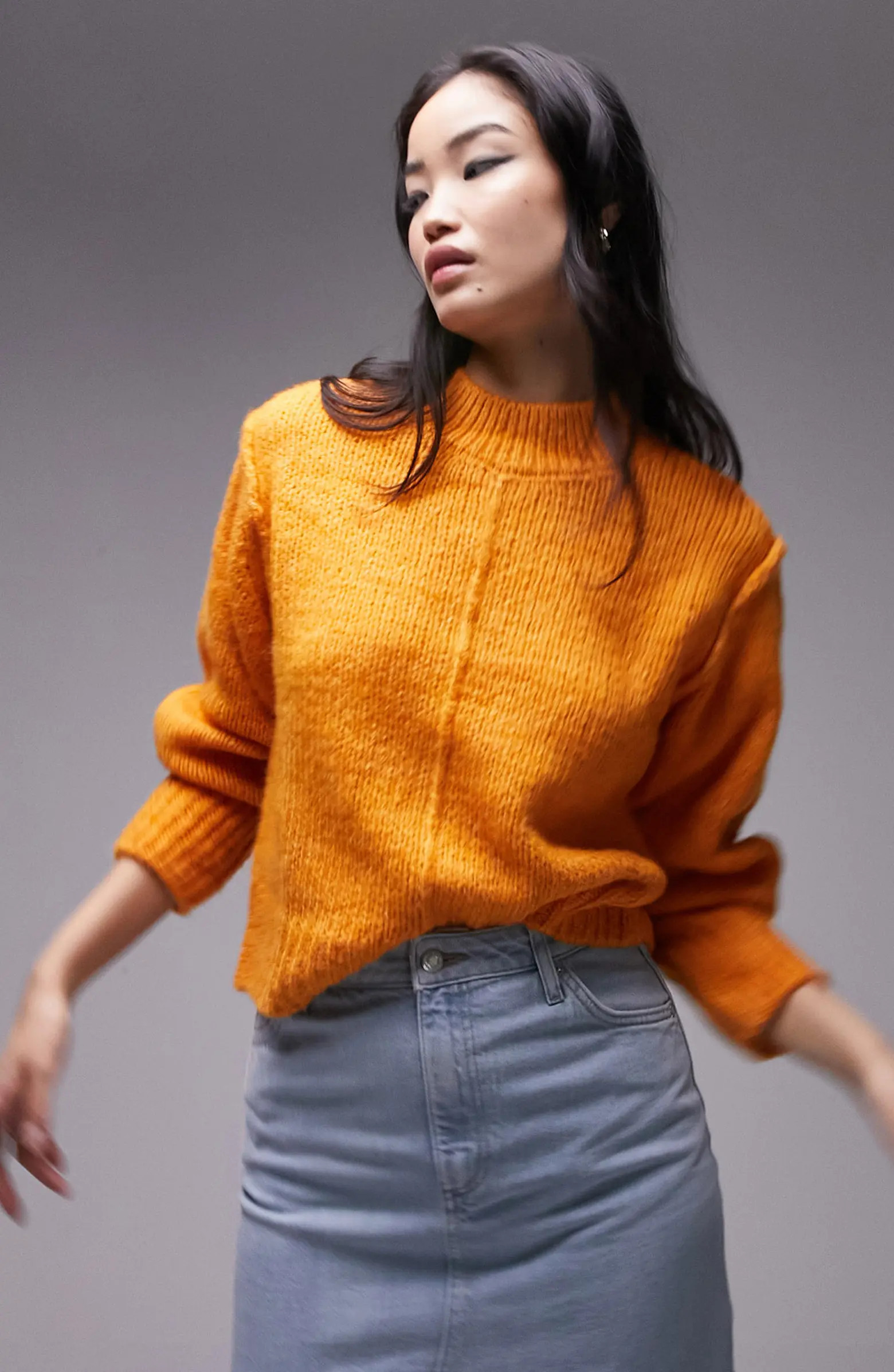Center Seam Crewneck Sweater | Nordstrom
