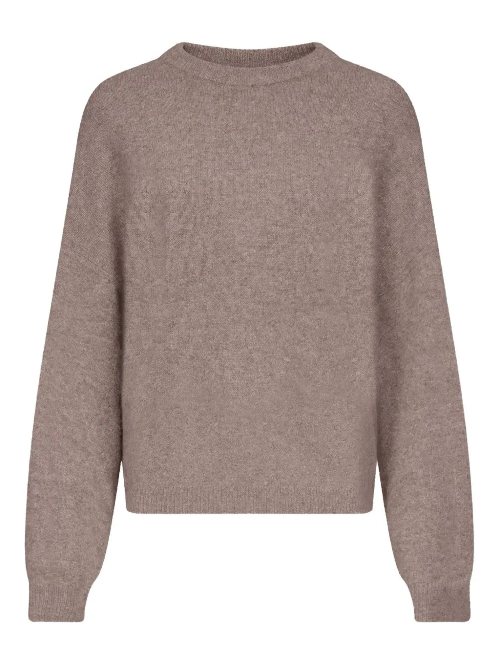 LouLou De Saison Tristan crew-neck Sweater | Brown | FARFETCH | Farfetch Global