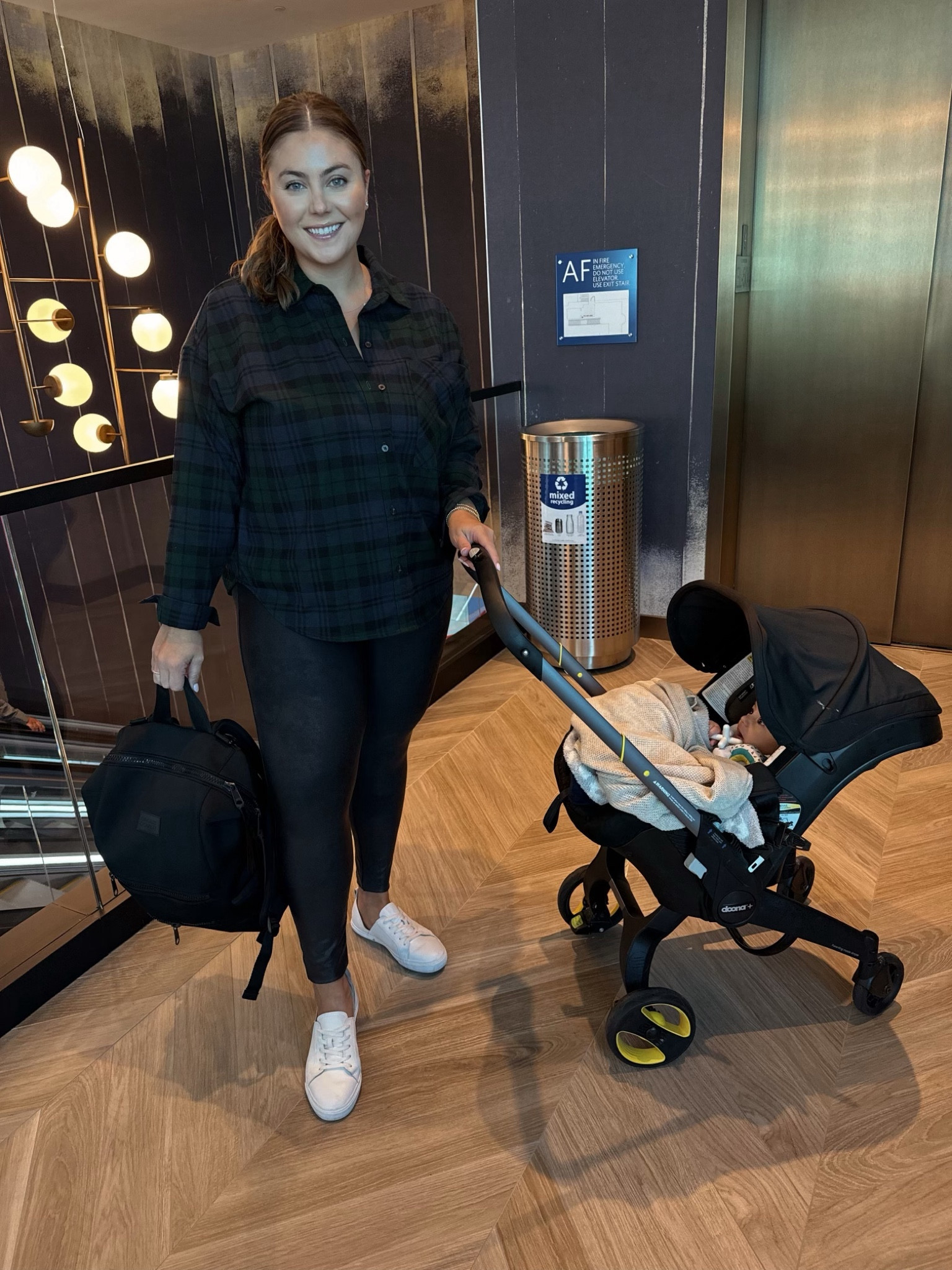 nursing & pumping friendly travel outfit! 
Wearing sizes:
leggings 1x 
shirt xl 
nursing tank xl 

#LTKplussize #LTKtravel #LTKbaby