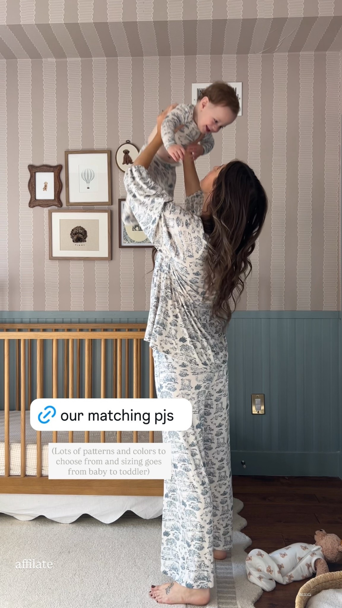 (Lots of patterns and colors to choose from and sizing goes from baby to toddler) mom and baby matching pajamas - mom and son matching pajamas 

#LTKBaby