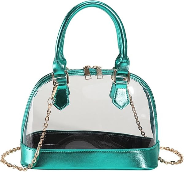 Clear Purse Stadium Approved Crossbody Bag Women Handbag Concerts Sports | Amazon (US)