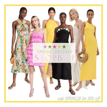 Shopbop // Spring Forward Sale 

Sharing my latest finds included in @Shopbop’s Spring Forward Sale!! These dresses are perfect for any Spring/Summer event and are 20% off with code SPRING20 from now until 3/13! 

#LTKSpringSale #LTKsalealert #LTKstyletip