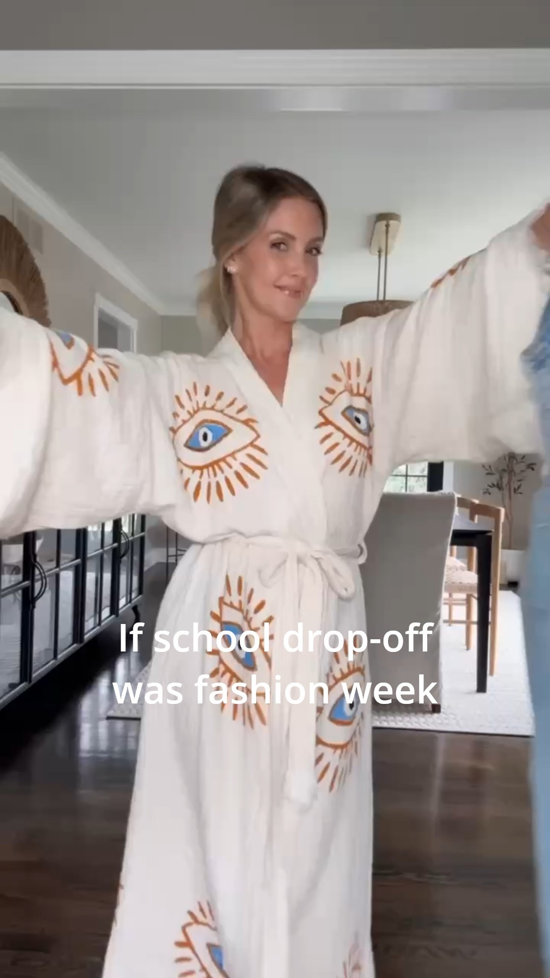If school drop off was fashion week🌟 tts small

school drop off, robe, activewear dress, denim top, chambray top, sneakers, new balance, hat, beauty, makeup, nordstrom, amazon robe, casual style, early fall fashion, girl mom, Amanda West, Almost Ready Blog 

 #LTKFindsUnder50 #LTKFindsUnder100 #LTKStyleTip