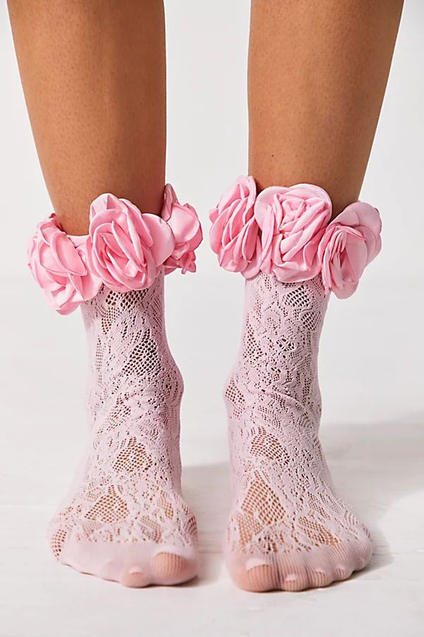 Lace Ring A Roses Socks | Free People (Global - UK&FR Excluded)