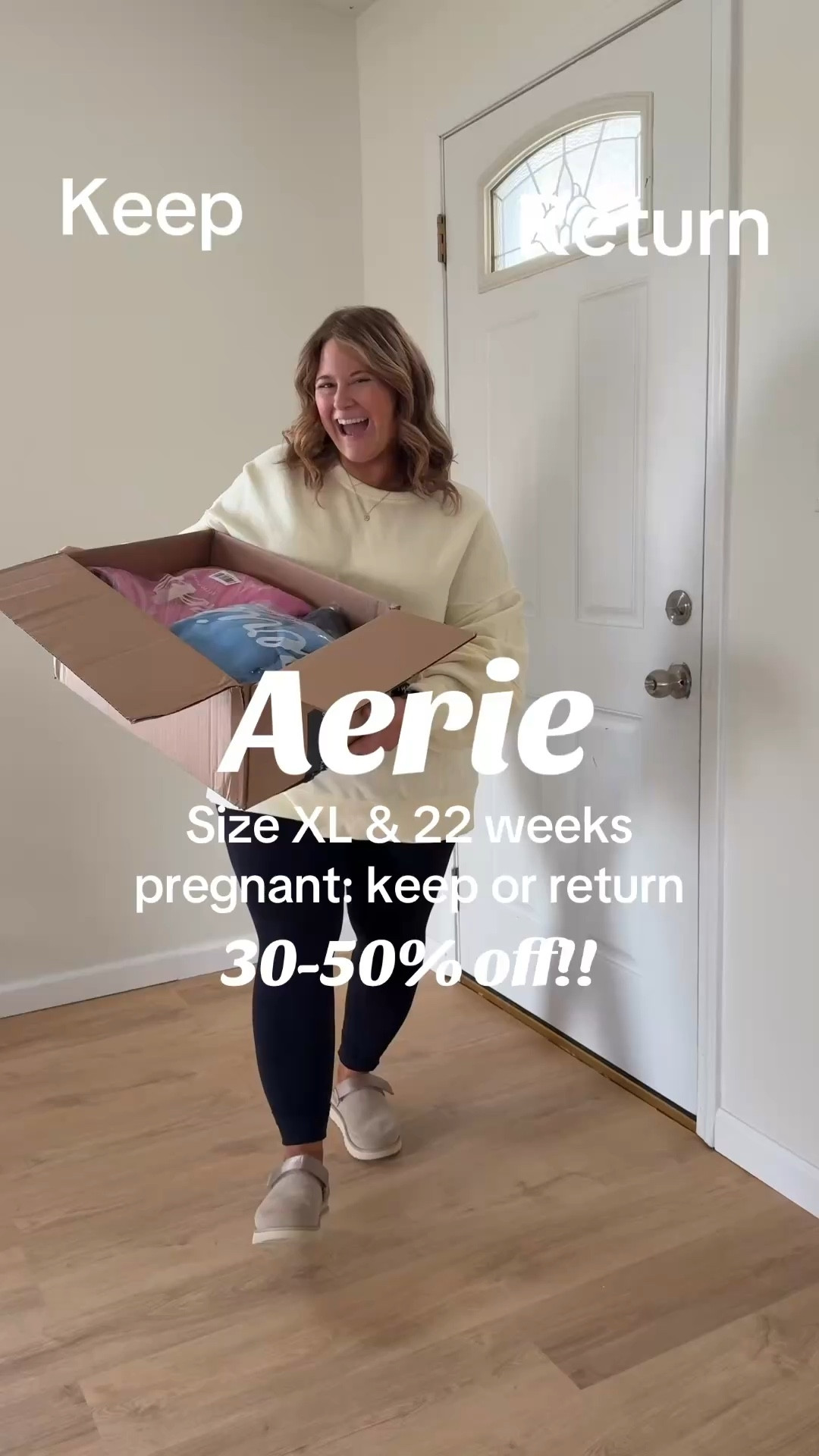 Aerie sale!! Here’s what I purchased recently & my sizing

Go to sweatshirt (striped, leopard & butter yellow) - large
Go to shorts / XL
Snap pullover / XL (usually a large but sized up for the bump)
Barrel sweatpants - XL regular length 
Swimsuit - XXL in both 
Ruffle shorts / Xl (didn’t keep)

#LTKMidsize #LTKSaleAlert #LTKBump