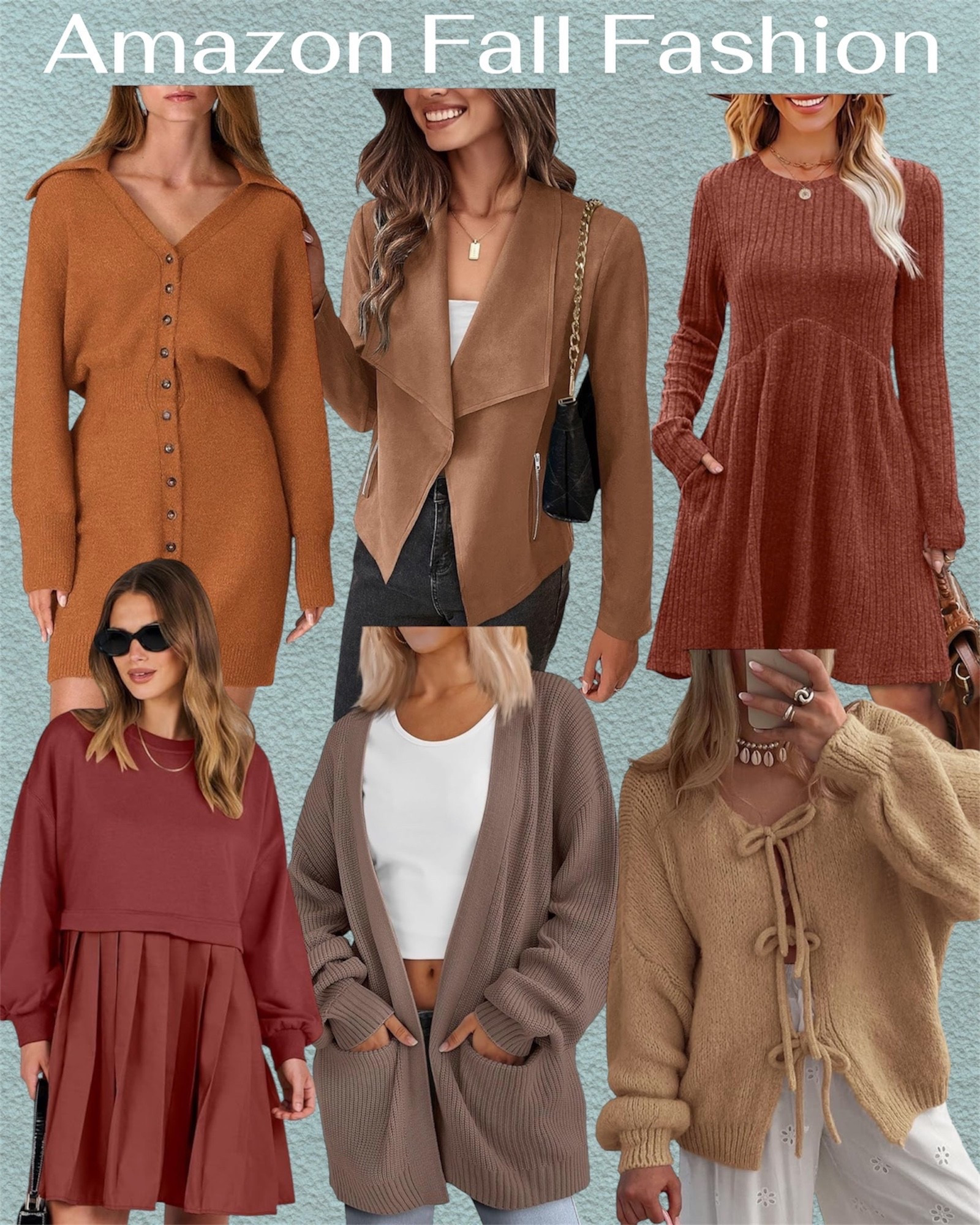 Amazon fall fashion finds. 




sweaters, loungewear, jackets, Amazon fall cozies, Amazon cozy loungewear, Amazon cozy fashion, Amazon Fall Cozies Finds, Amazon Fall Cozies You Need, Best Amazon Fall Cozies, Amazon Fall Cozies Under $100 #LTKautumn, fall dress, fall sweater dress, fall cardigan, fall jacket, #LTKFindsUnder100 #LTKFindsUnder50

#LTKSeasonal #LTKootd #LTKActive #LTKU