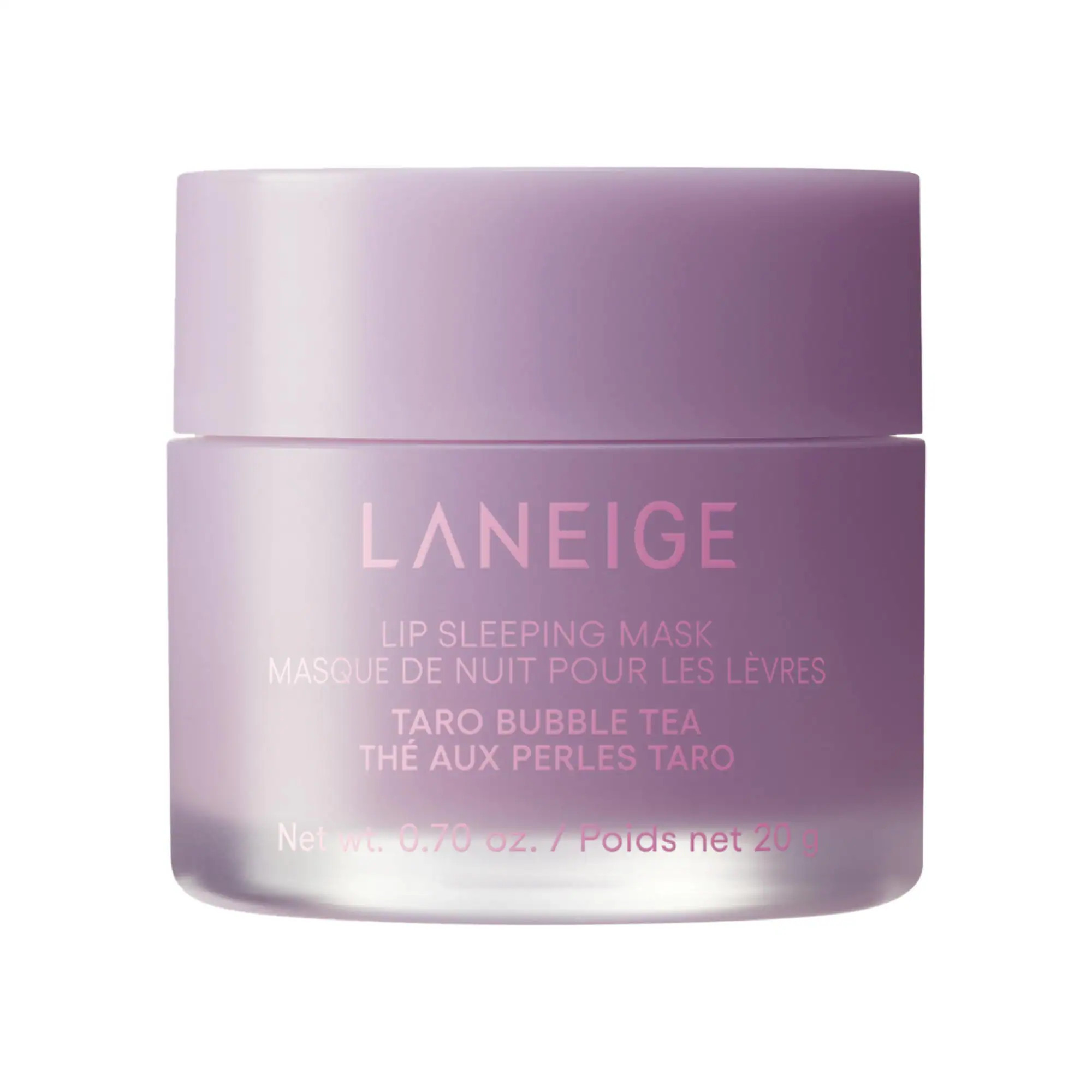 LANEIGE Lip Sleeping Mask - Intense Hydration Lip Treatment with Vitamin C Taro Bubble Tea 0.7 oz/20 g | Sephora (US)