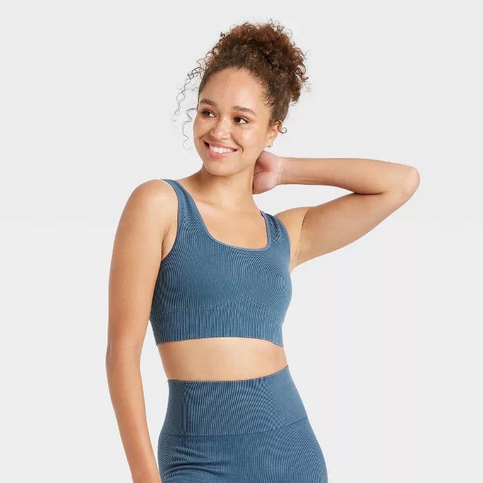 Women's Ribbed Seamless Bra - JoyLab™ | Target