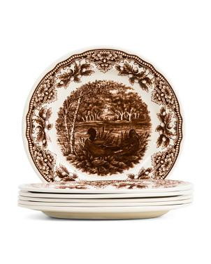 6Pk Duck Dinner Plates Set | TJ Maxx