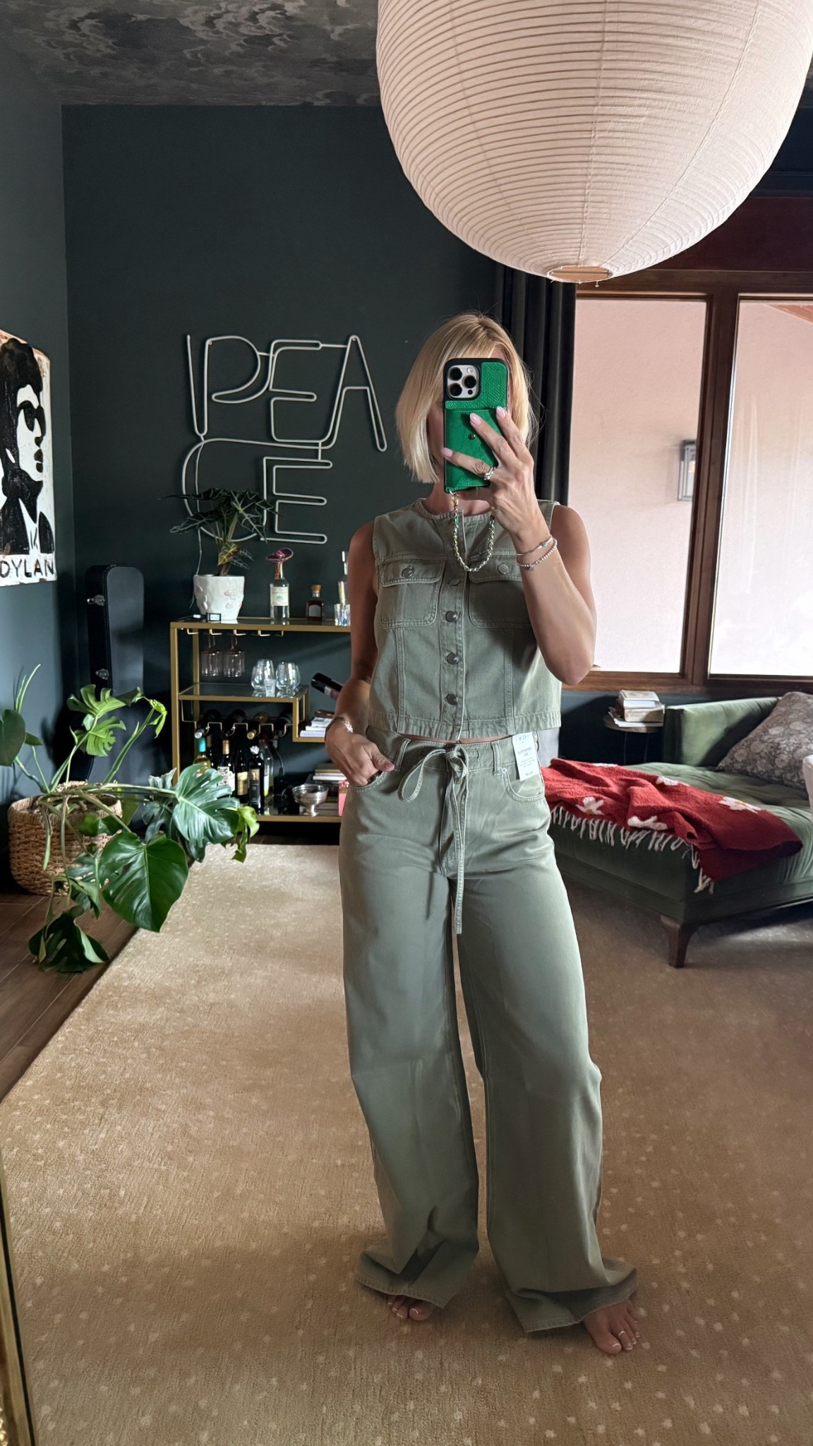 Wearing small in vest and sized down to 25 in jeans (and they’re still loose but soooo comfy)
#audreyuhler #fall 

#LTKxMadewell #LTKOver40