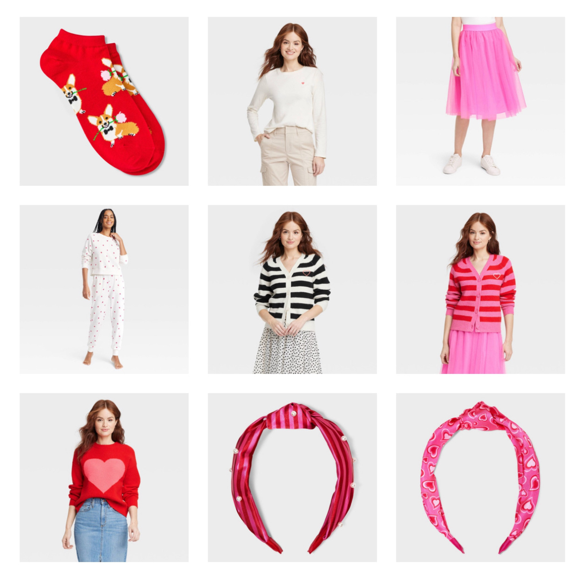 Love these valentine outfit ideas

Pink headband / valentine headband/ valentine sweater / valentine fashion / valentine socks/ valentine cardigan 

#LTKworkwear #LTKover40 #LTKfamily