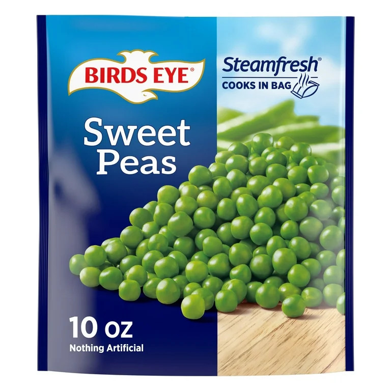 Birds Eye Steamfresh Sweet Peas, Frozen Vegetables, 10 oz. Bag | Walmart (US)