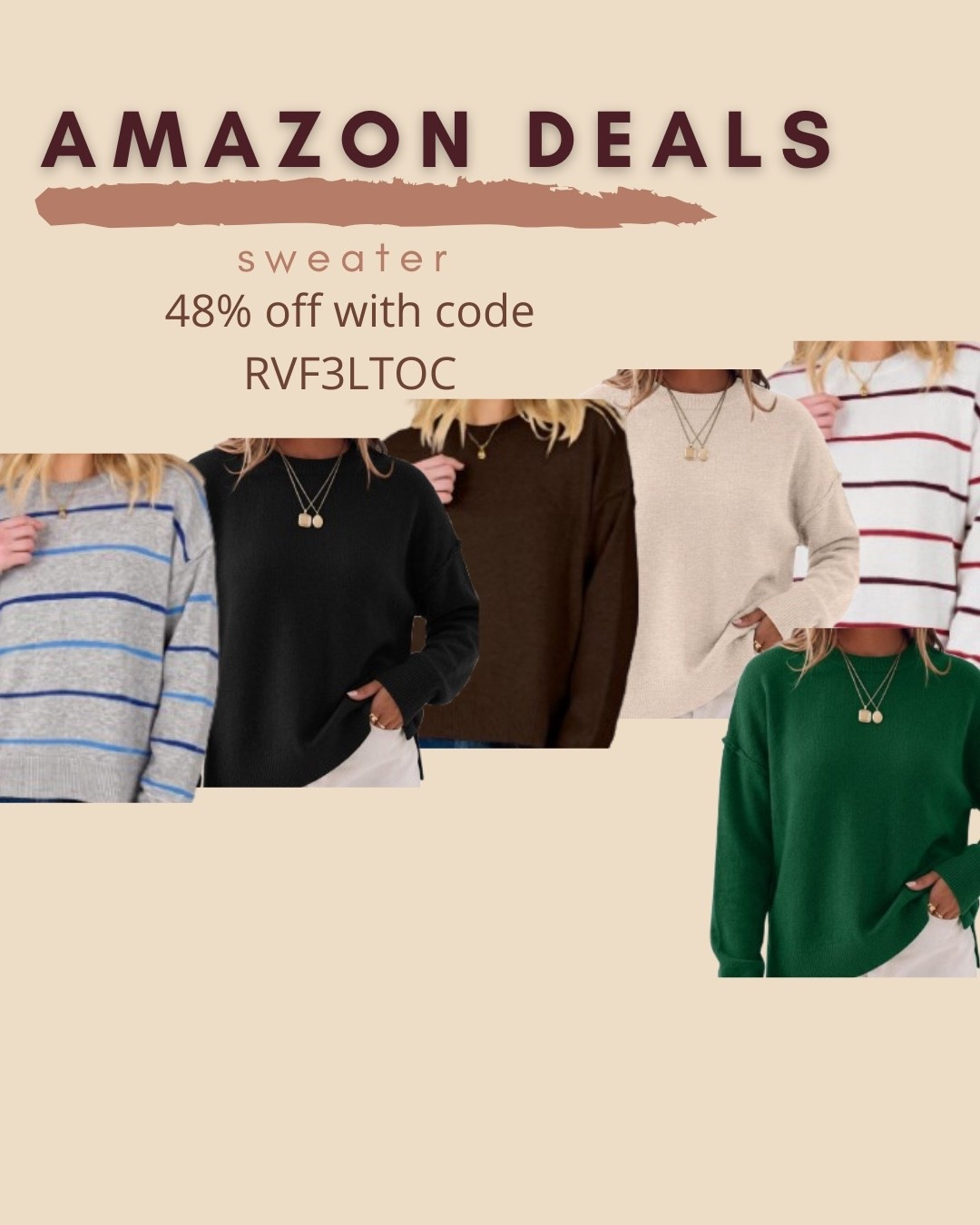 $13 ends 9/24

Amazon fashion
Amazon deals
Sweater

#LTKSaleAlert