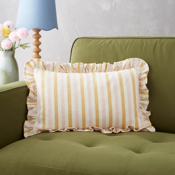 Linford Stripe Rectangle Cushion Cover | Dunelm (migrated)