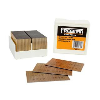 Freeman 1-1/2 in. 23-Gauge Headless Micro Pins P23-112 - The Home Depot | The Home Depot