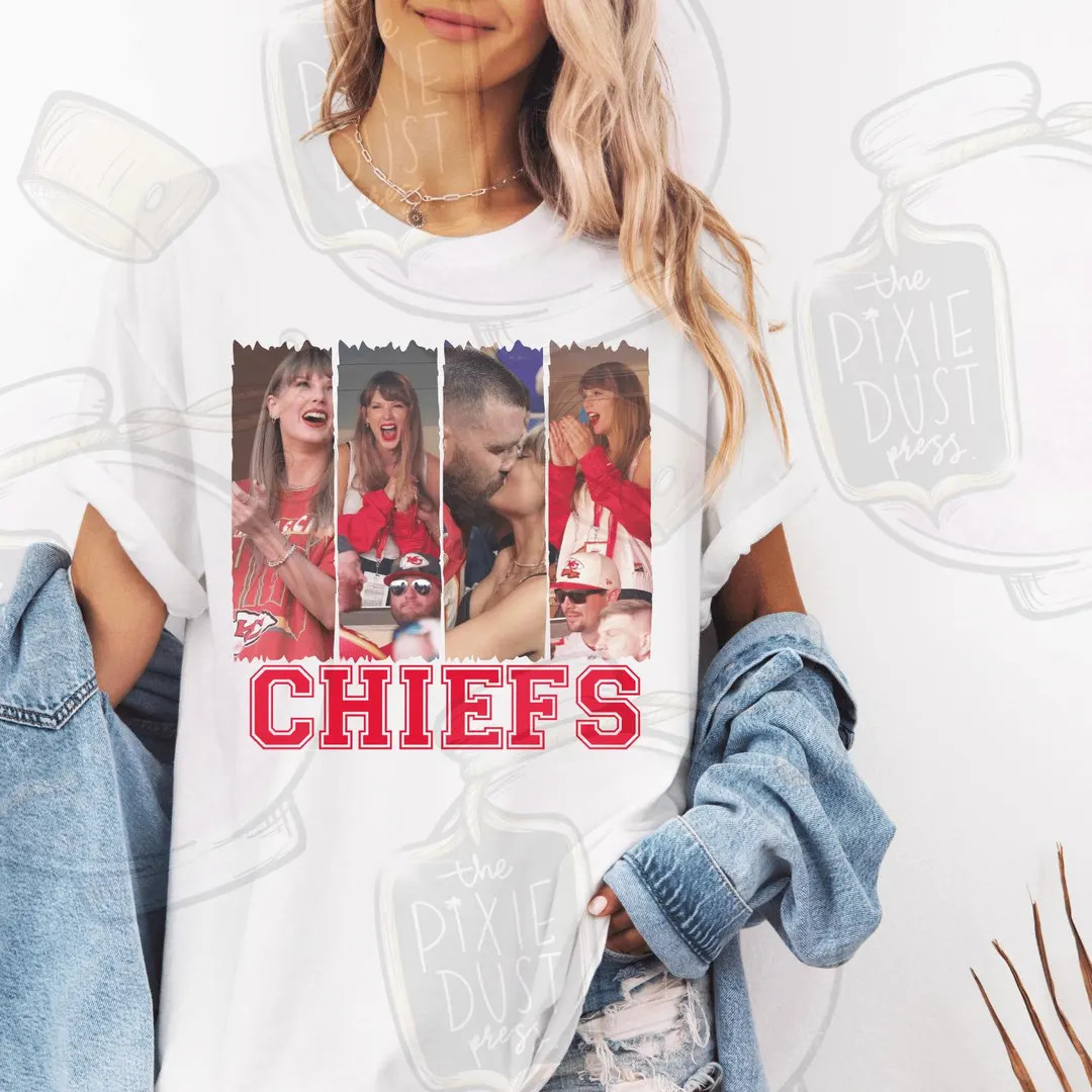 Super Bowl chiefs Taylors Version T-shirt for Swifties & Chiefs Fans - Etsy | Etsy (US)