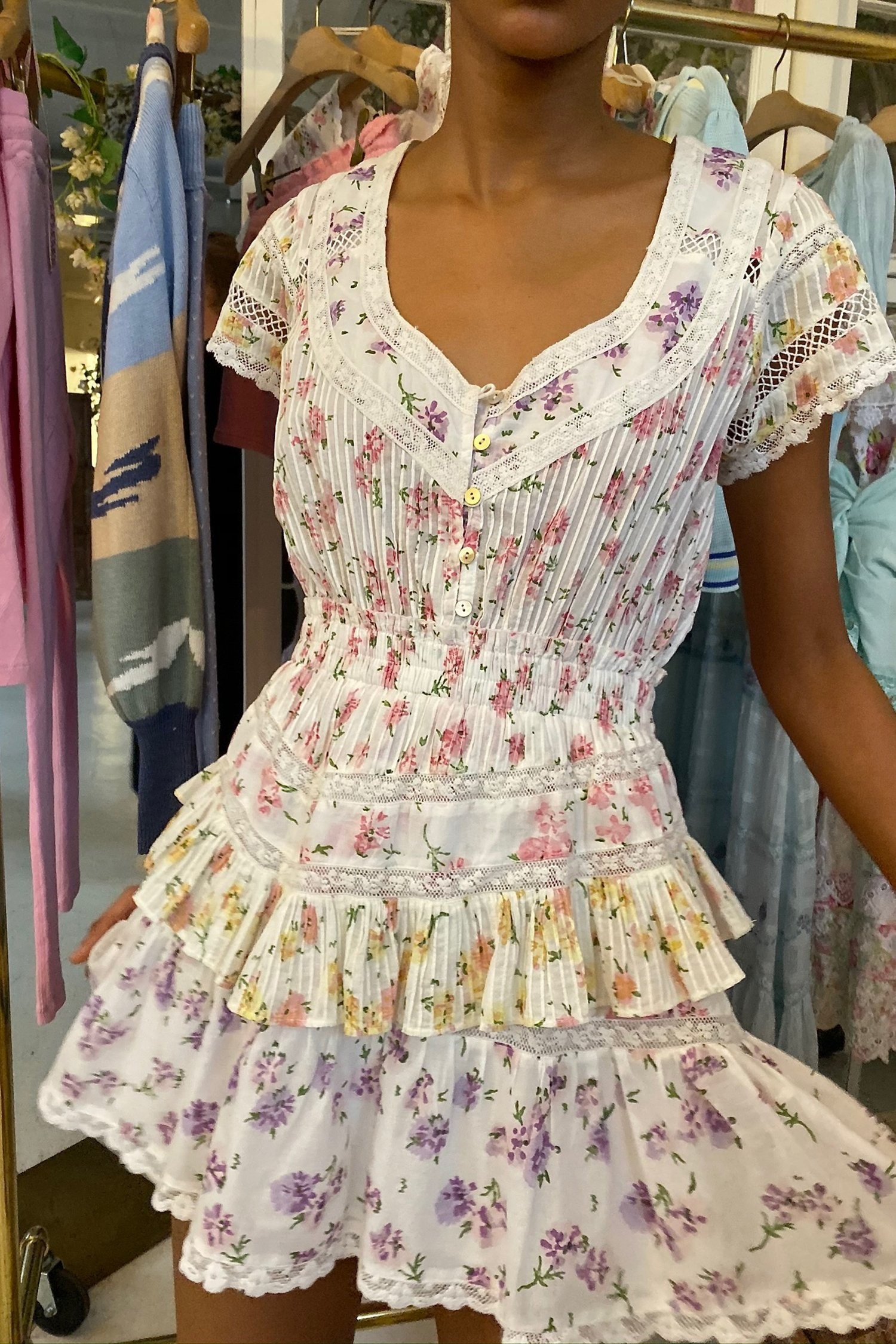 Jeromie Mini Dress | LOVESHACKFANCY