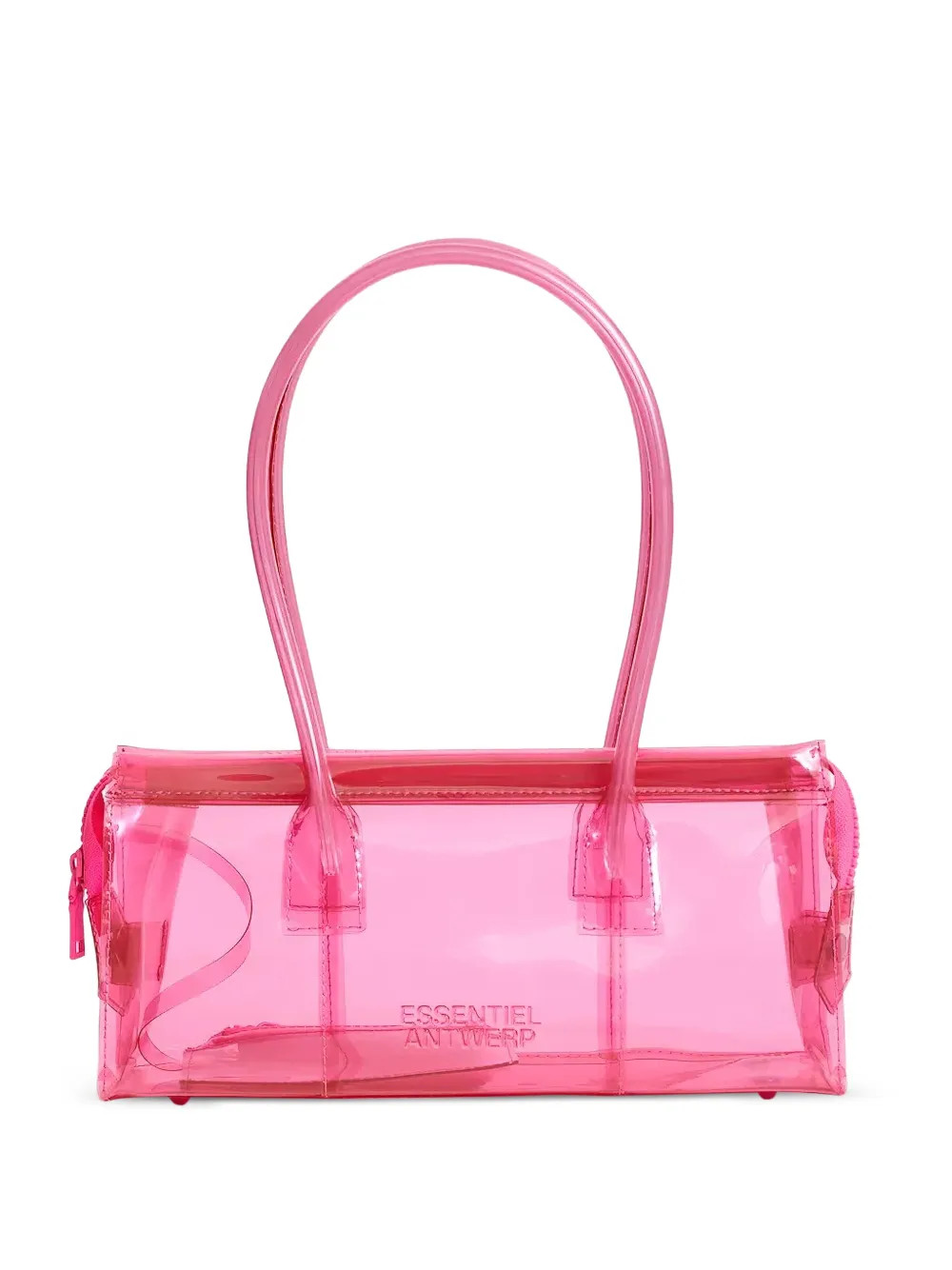 Essentiel Antwerp Top Handles Zipped Shoulder Bag | Pink | FARFETCH UK | Farfetch Global