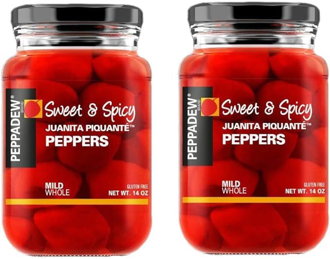 Peppadew Piquant Mild - Sweet & Spicy Peppers 400g - Pack 2 | Amazon (US)