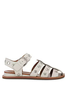 Rag & Bone Beau Fisherman Sandal in Antique White from Revolve.com | Revolve Clothing (Global)
