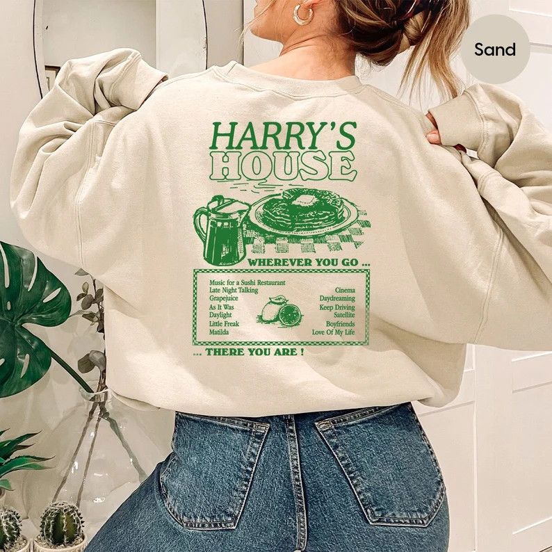 Harrys House Sweatshirt, Harrys House Track List TShirt, Gifts for Her, Unisex Album Tshirts, Lov... | Etsy (US)