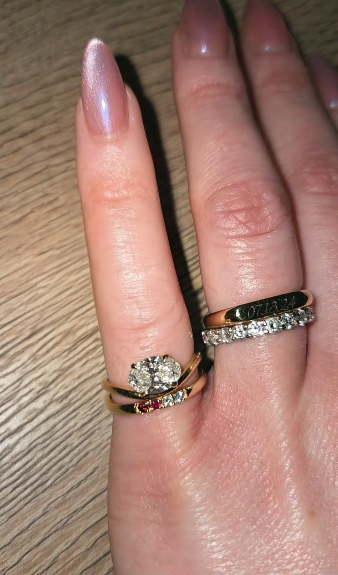 New personalized rings from Etsy. I just got this birthstone ring & engraved ring of my wedding date & I'm obsessed! I messaged the seller because the listing for the gem rings are cubic zirconia & I prefer natural so you can have them made with natural gemstones for an extra cost. 

#LTKU #LTKSaleAlert