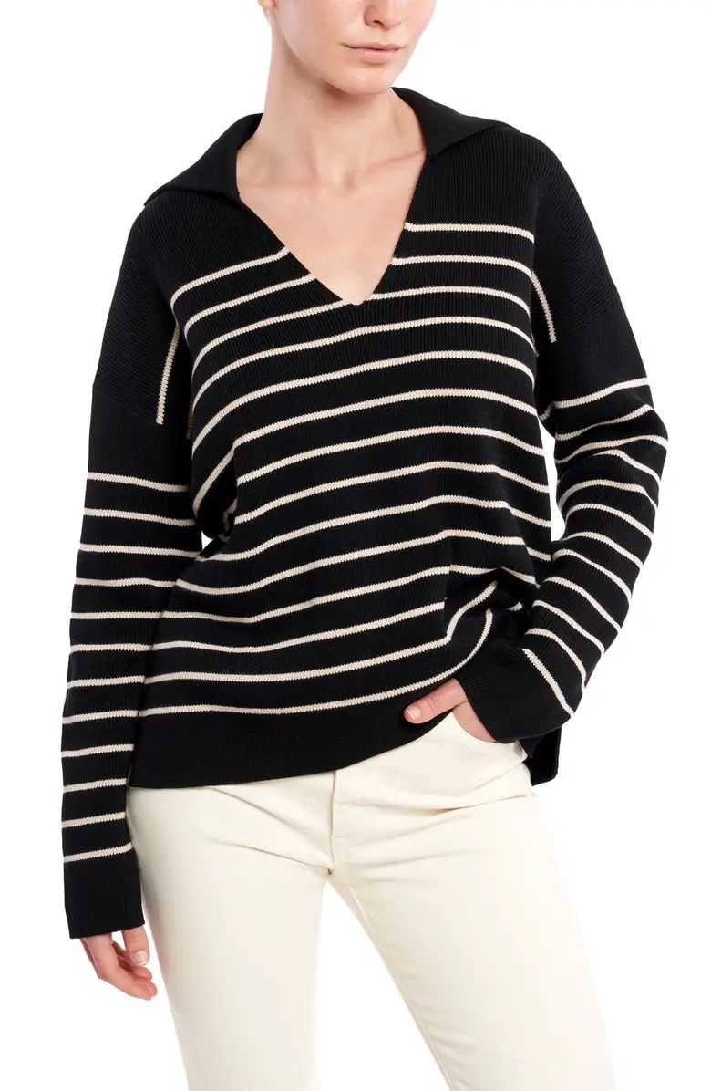 Sailor Stripe Cotton SweaterLA LIGNE | Nordstrom