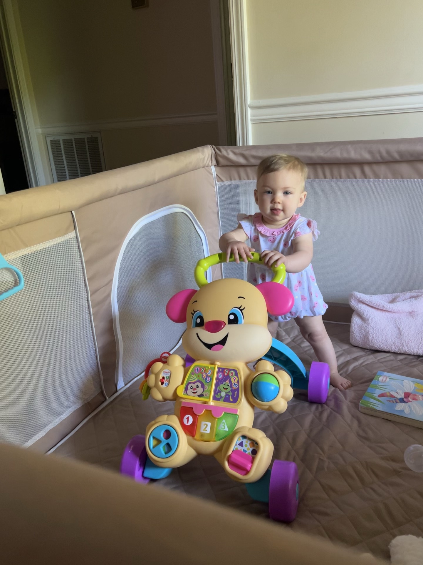 The best playpen & push walker!!!! 

#LTKKids #LTKBaby #LTKFamily