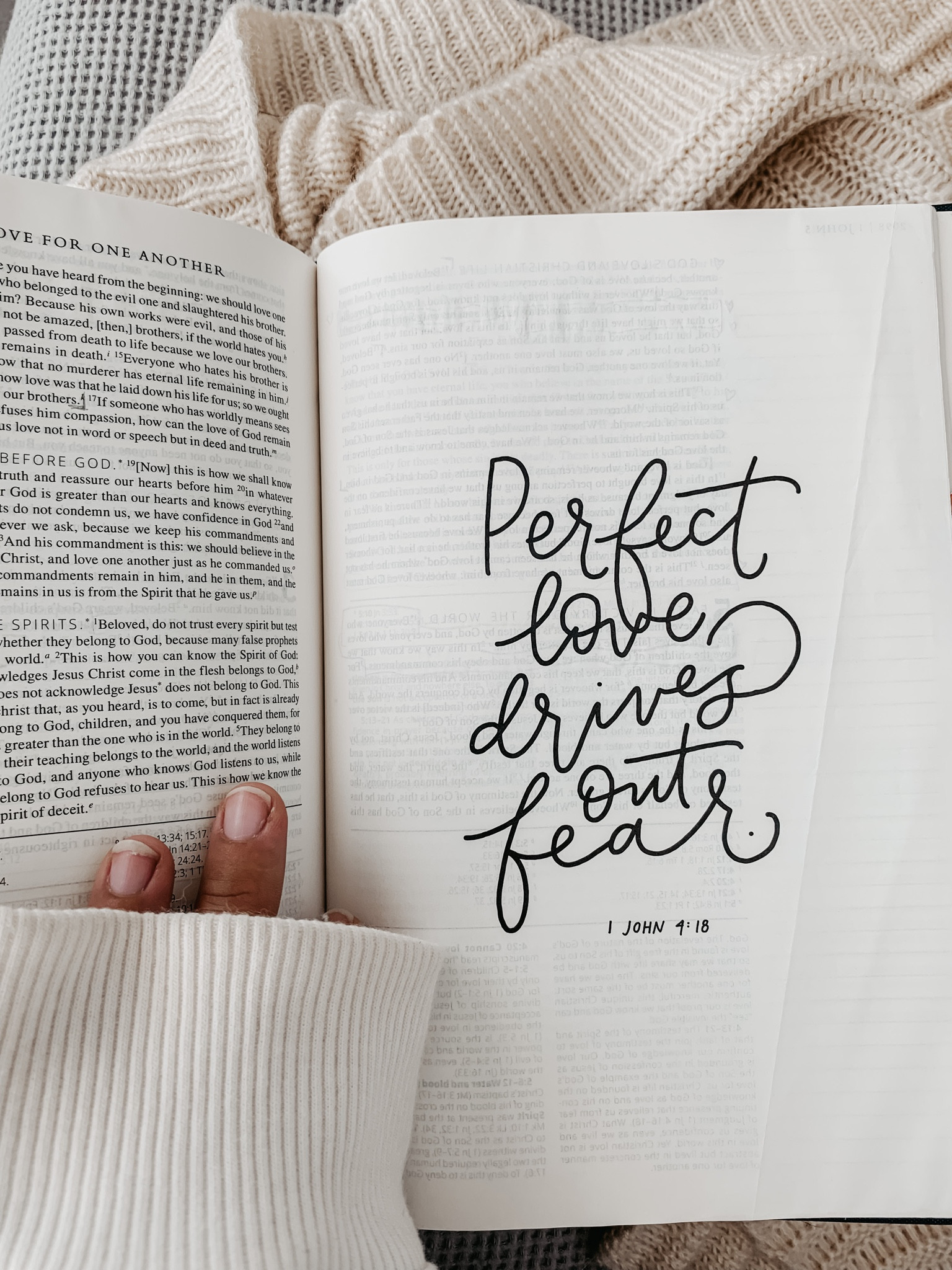 During Valentine’s Day season this next week or two, trying to anchor my thoughts in real, authentic love each morning 🤍 
Linking this favorite journaling Bible along with cozy throw blankets and comfy sweaters ✨ 

#LTKGiftGuide #LTKhome #LTKSeasonal