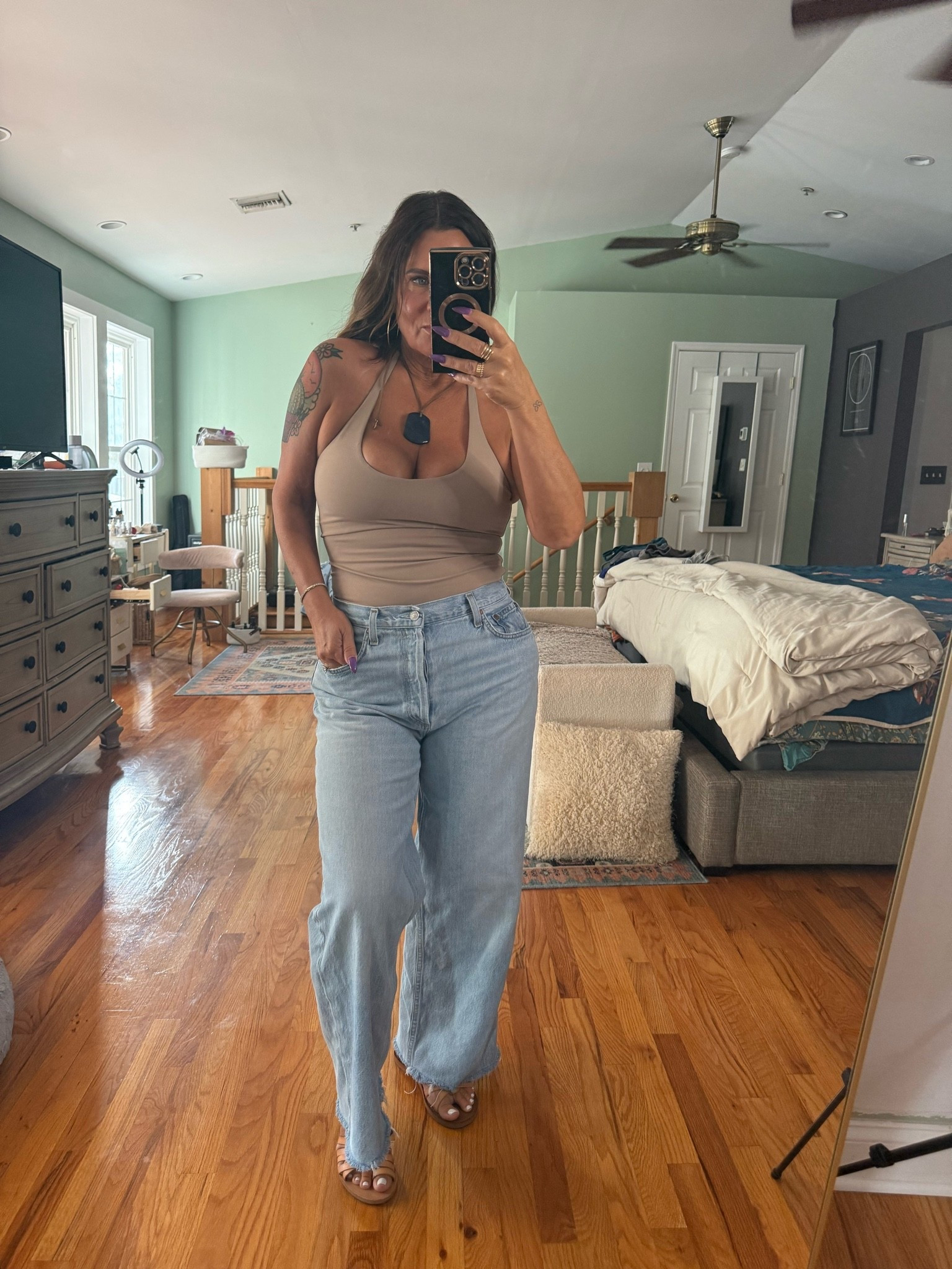 Favorite halter top

#LTKdayinmylife #LTKgrwm #LTKootd