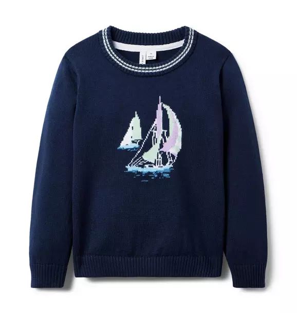 Sailboat Sweater | Janie and Jack