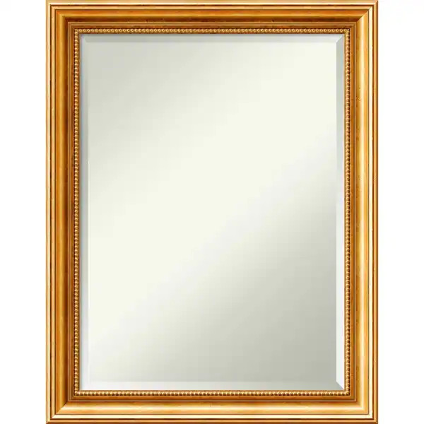 Wall Mirror, Townhouse Gold Wood | Bed Bath & Beyond