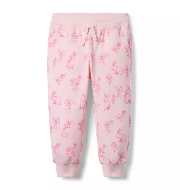 Bunny Floral Jogger | Janie and Jack