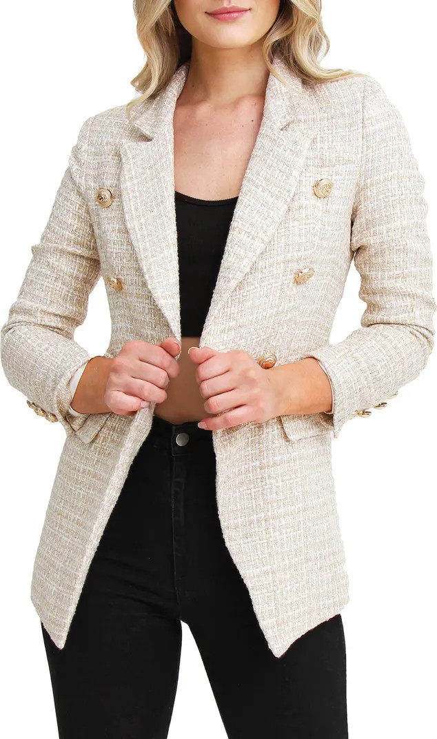 BELLE AND BLOOM Princess Polly Tweed Blazer | Nordstromrack | Nordstrom Rack