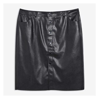 Women+ Faux Leather Skirt | Joe Fresh