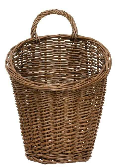 Rattan Wall Basket with Handle | The Nested Fig